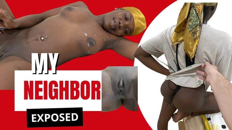 My 18 Ebony Neighbor Exposes Herself And Takes It Hard Big Booty Pov VR Adult Videos