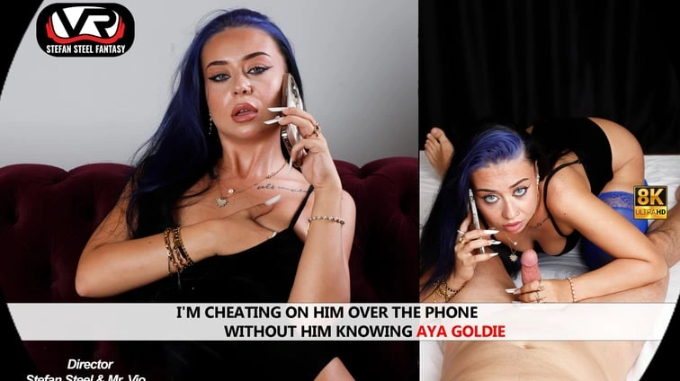Im Cheating On Him Over The Phone Without Him Knowing VR Adult Videos