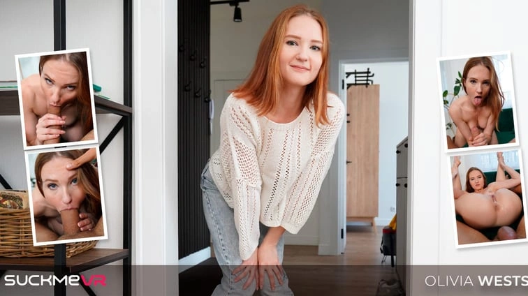 Adorable Ginger Olivia Westsun Has A Blast In Her First Porn Scene VR Adult Videos