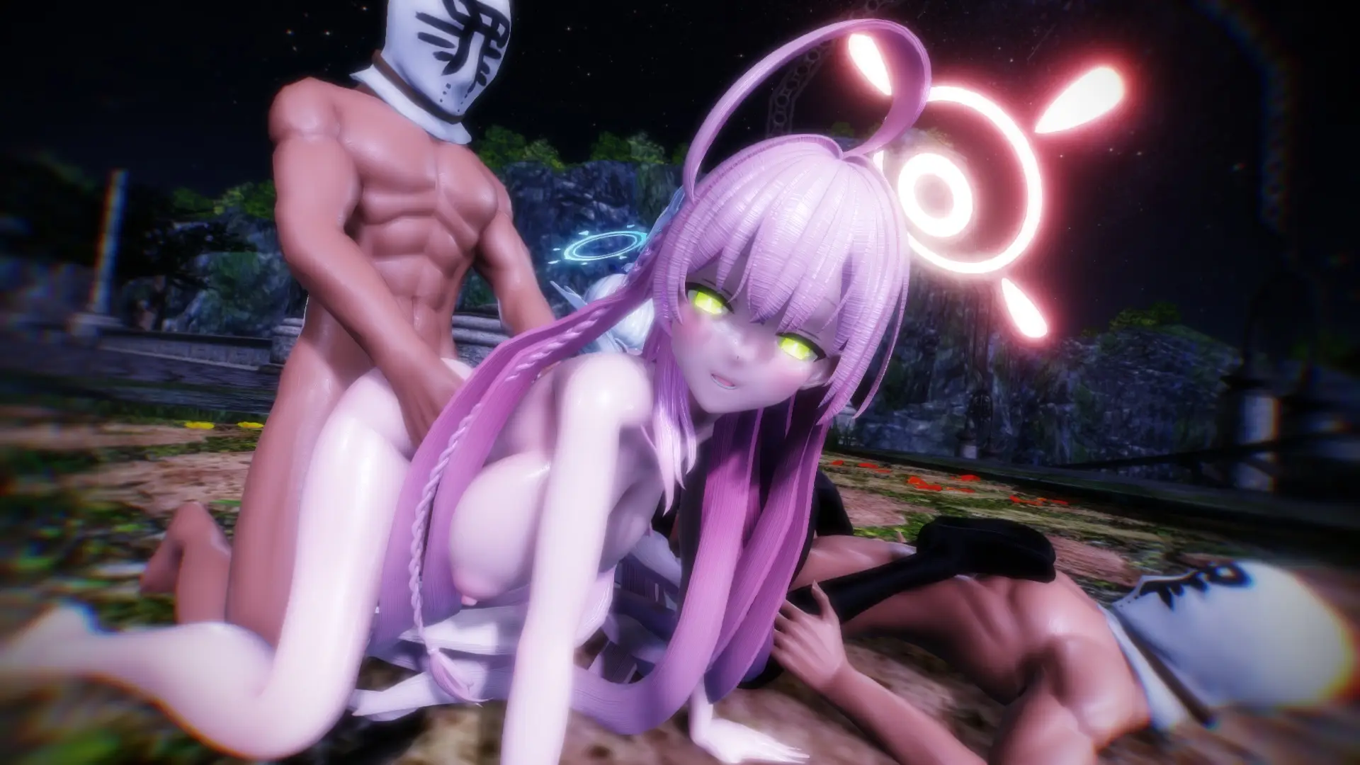 Blue Archive - Full Moon Ritual (A XXX Parody) VR Adult Videos