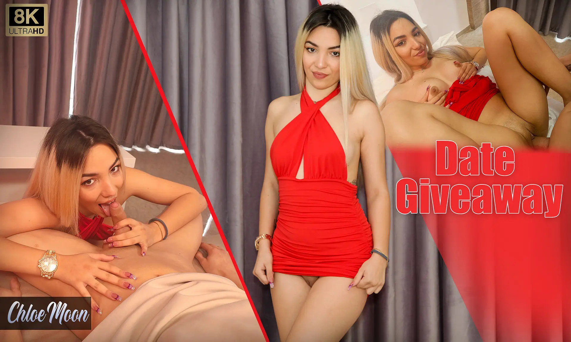 Date Giveaway - Chloe Moon VR Adult Videos