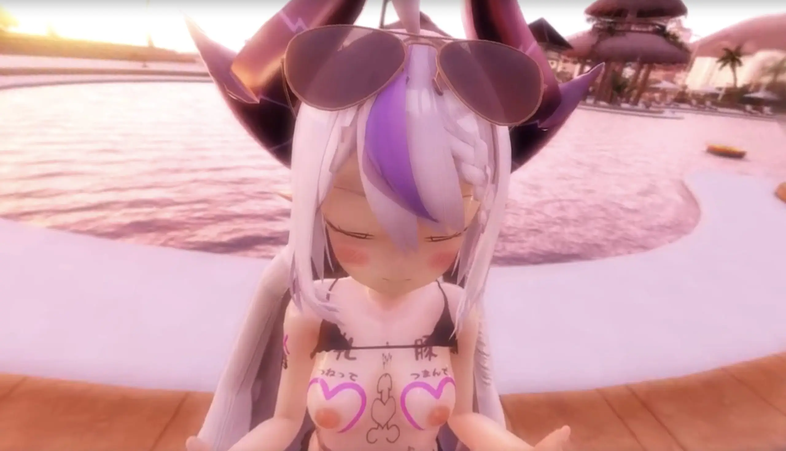 Hololive - Darkness La + Oily ThighJob (A XXX Parody) VR Adult Videos