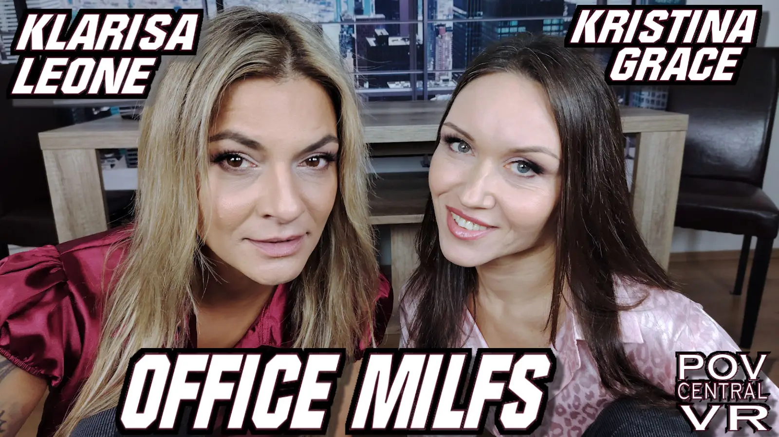 Klarisa Leone and Kristina Grace: Office MILFs VR Adult Videos