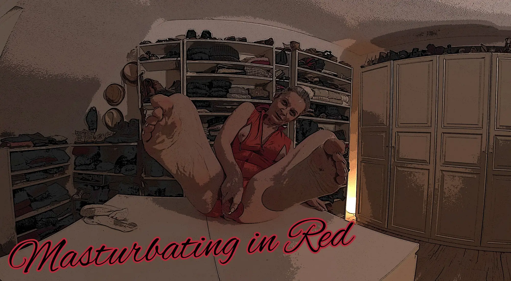 Masturbating in Red VR Adult Videos