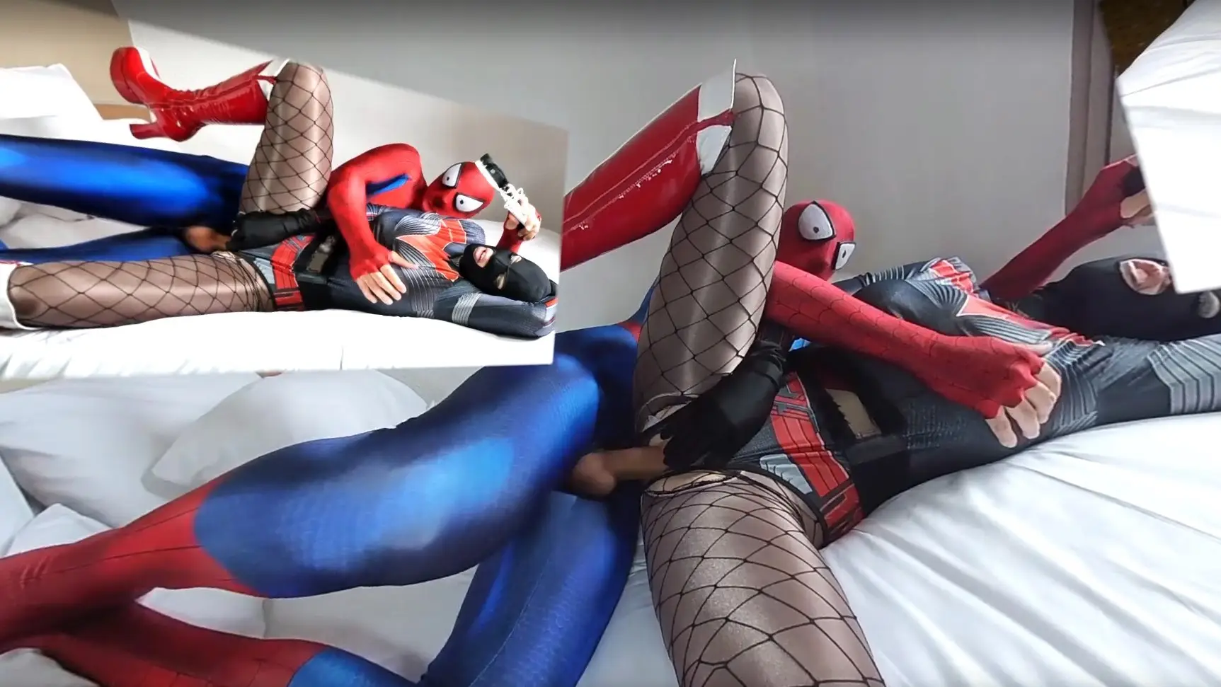 Nora Fox Fishnet Tan shinny VR Adult Videos