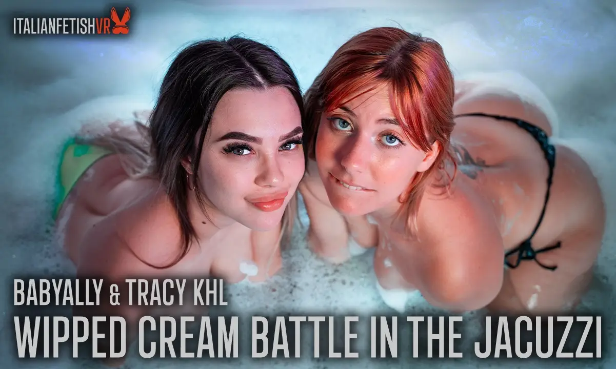 Whipped Cream Battle In The Jacuzzi VR Adult Videos