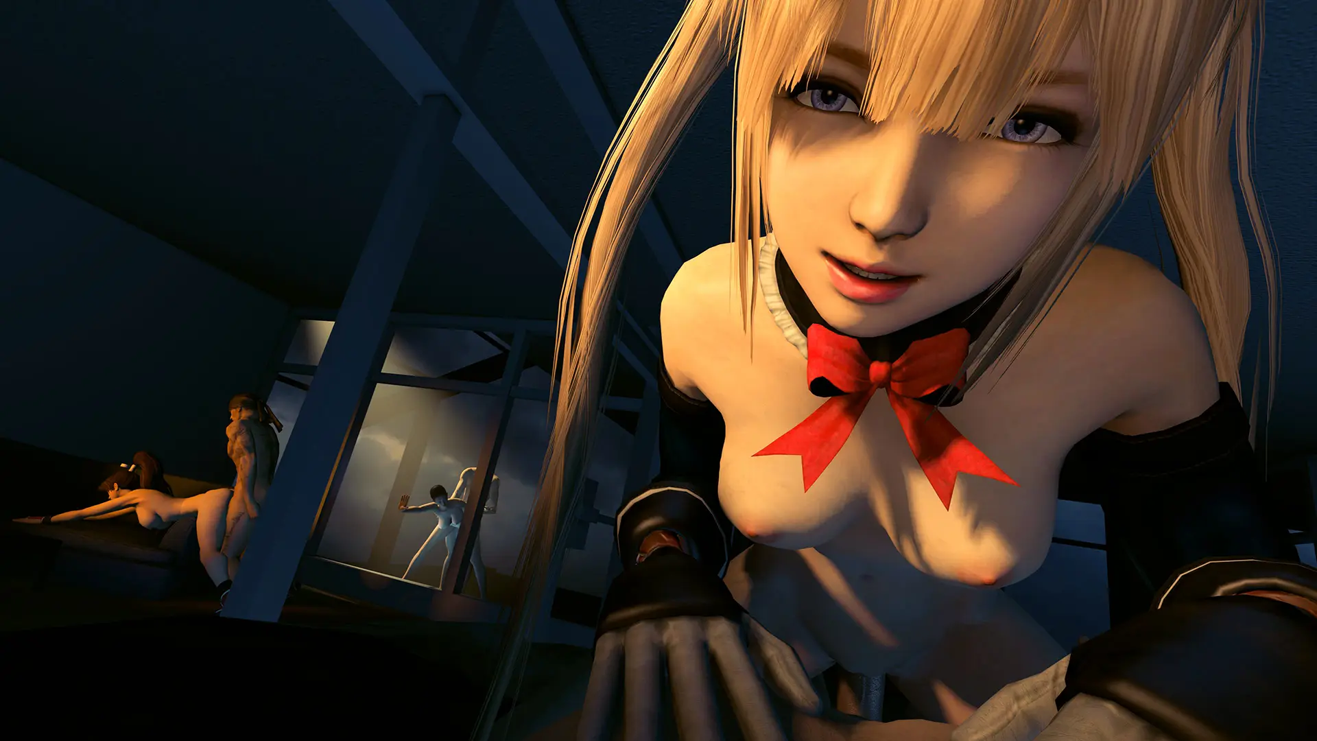 Dead or Alive - Marie Rose and Friends in "Room With A View" (A XXX Parody) VR Adult Videos