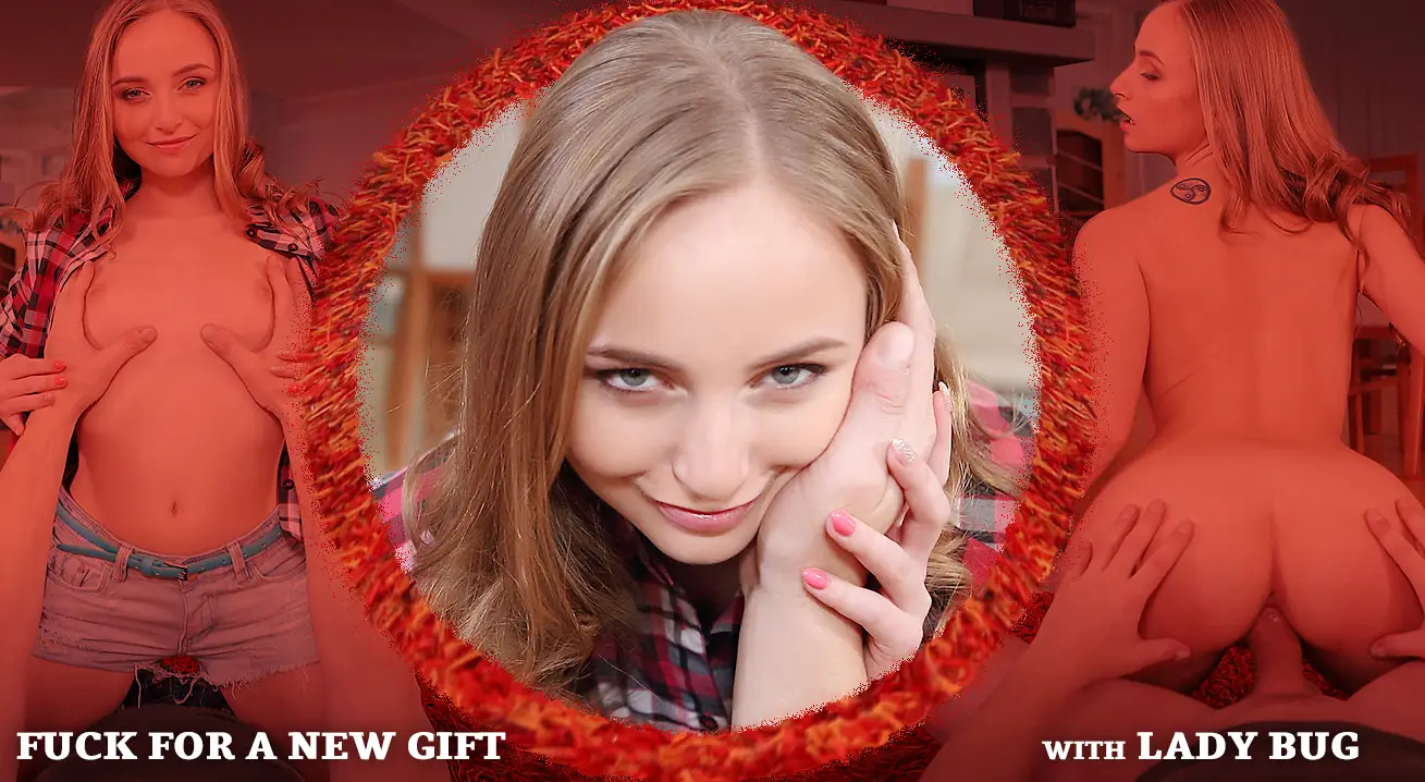 Fuck For A New Gift - Charming Blonde Angel Porno VR Adult Videos