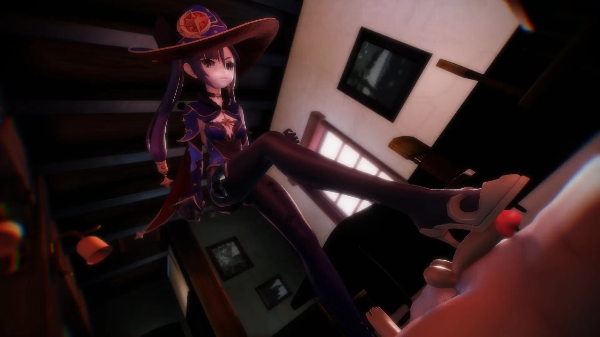 Genshin Impact - Mona Standing Footjob (A XXX Parody) VR Adult Videos