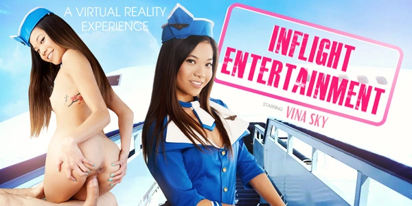 Inflight Entertainment - Sexy Stewardess VR Adult Videos