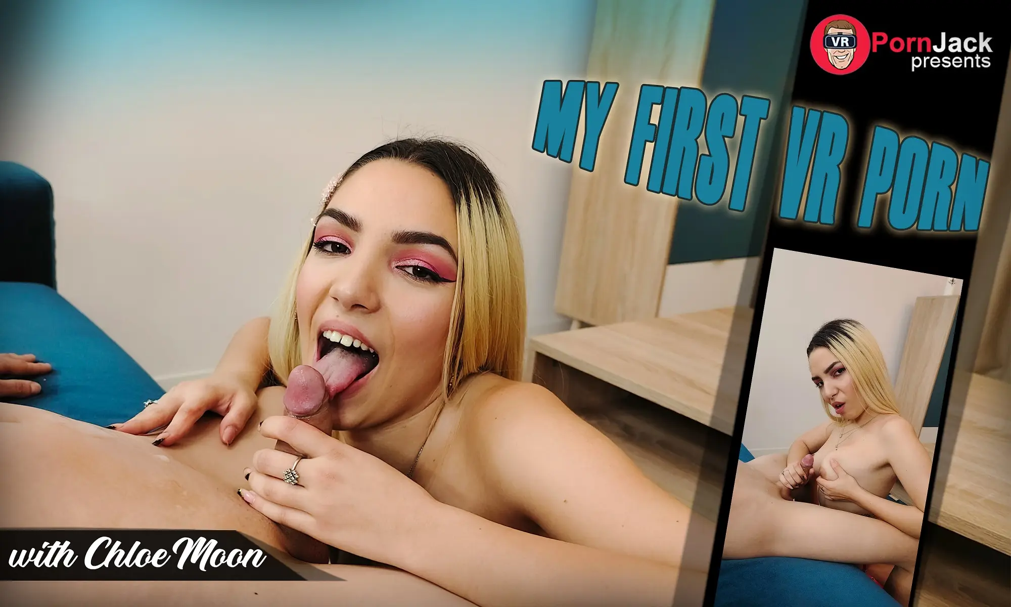 My First VR Porn - Chloe Moon VR Adult Videos