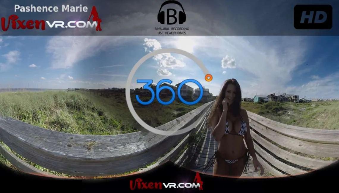 Pashence Marie On A Day At The Beach VR Adult Videos