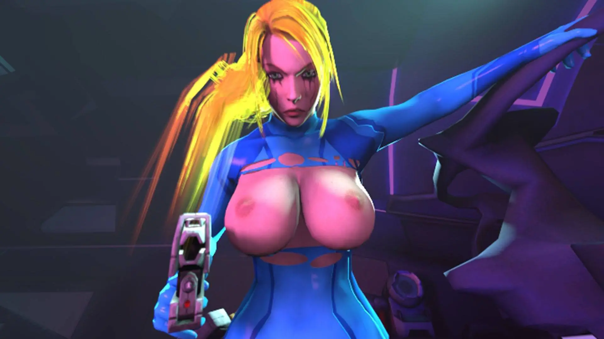 Samus Aran Holds Her Captive At Gunpoint (A XXX Parody) VR Adult Videos