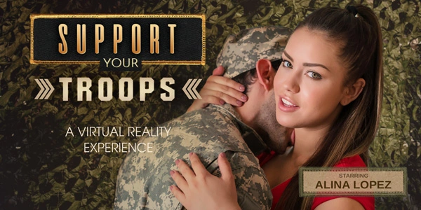 Support Your Troops! - Charmed Forces VR Adult Videos