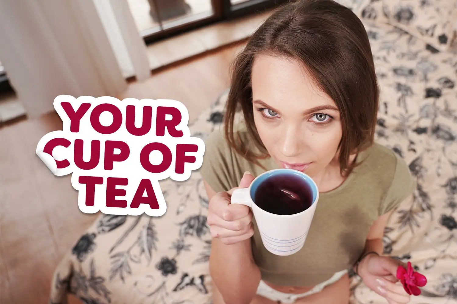 Your Cup Of Tea - Slim Babe Spreads Her Legs VR Adult Videos