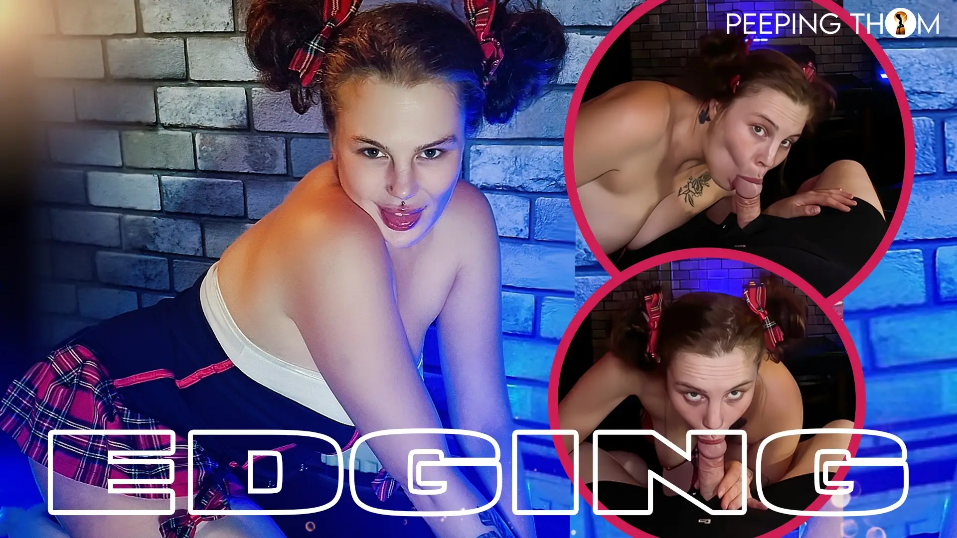 Edging - Nerdy Kora Visits The Red Room VR Adult Videos