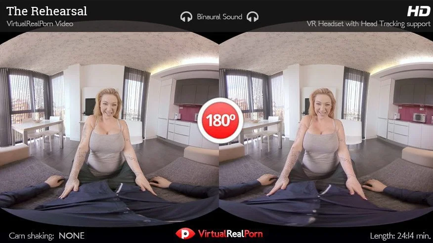 The Rehearsal - Titty Fuck then Fuck this BBW Lady VR Adult Videos