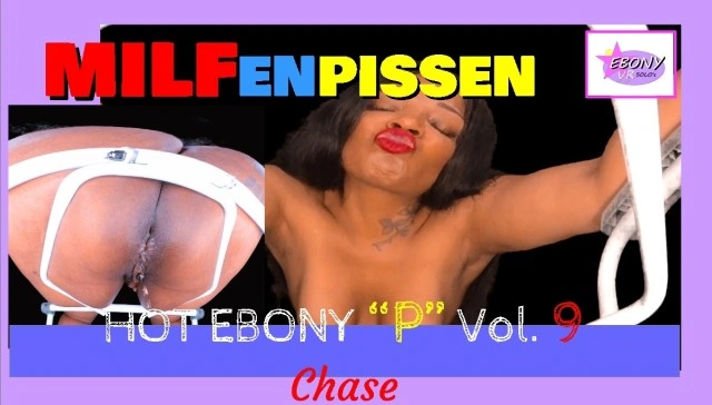 Hot Ebony "P" Vol. 9 - 'Milfenpissen' - Ebony Milf Chase Toilet Pov Rewind & Slo-mo [Passthrough]