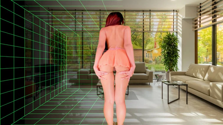 Lifting My Sweet Little Dress In Your Room Passthrough