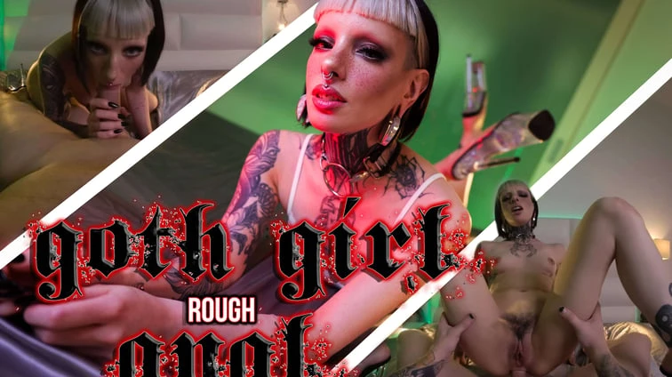 Goth Girl Rough Anal Fuck