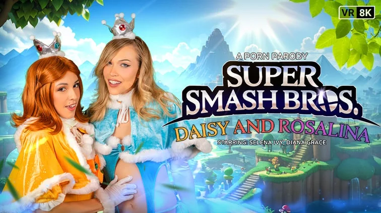Super Smash Bros Daisy And Rosalina A Porn Parody