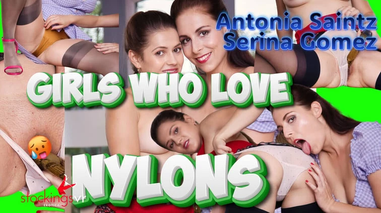 Girls Who Love Nylon VR Adult Videos