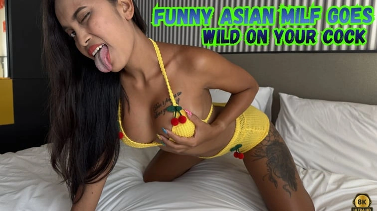 Funny Asian Milf Goes Wild On Your Cock VR Adult Videos