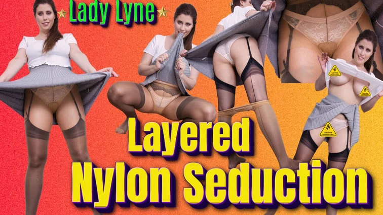 Layered Nylon Seduction VR Adult Videos
